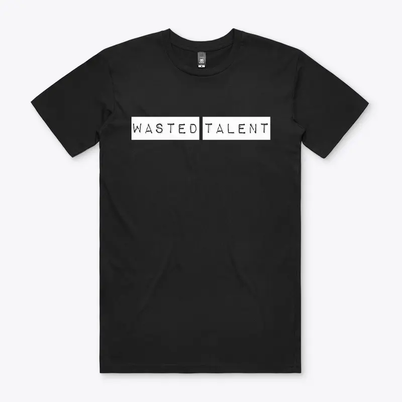 WASTED TALENT LOGO TEE